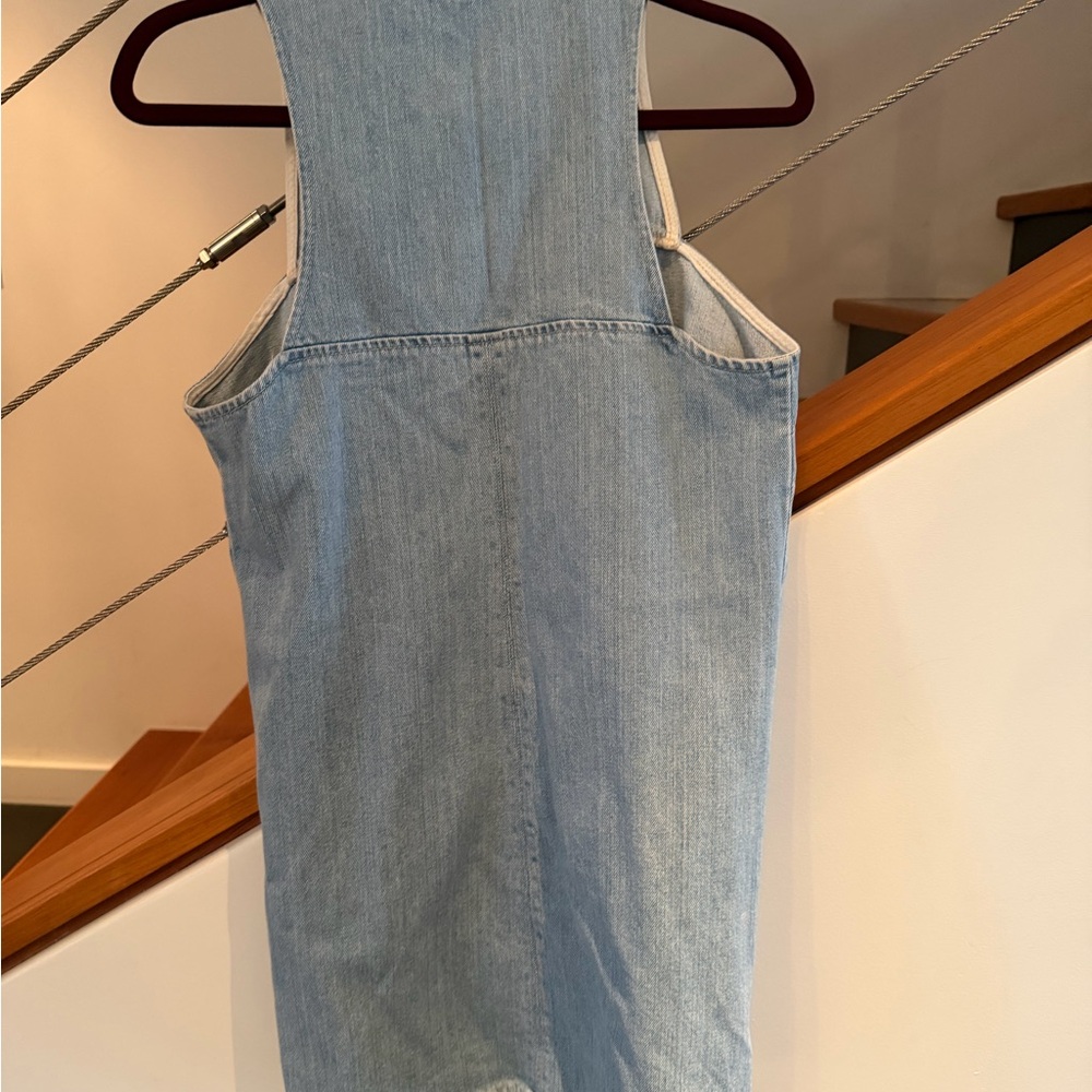 Sleeveless Guess Denim Dress - Picture 2 of 4